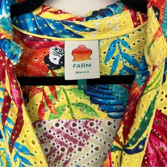 Farm Rio yellow dress - Picture 4 of 7